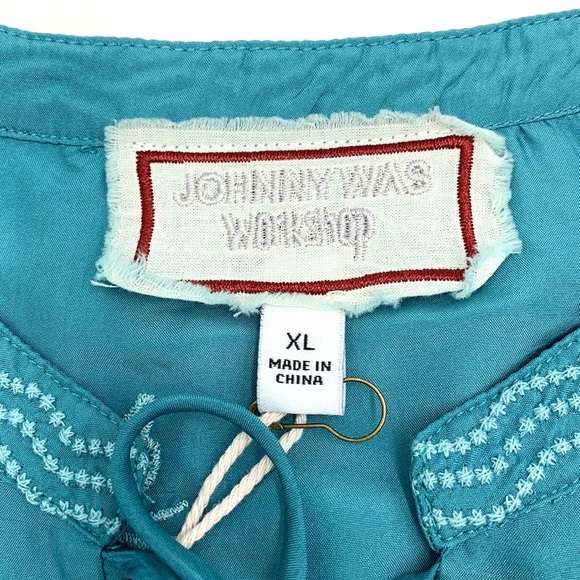 Johnny Was Christy Flowy Tie Front Dress Size XL - Picture 12 of 16